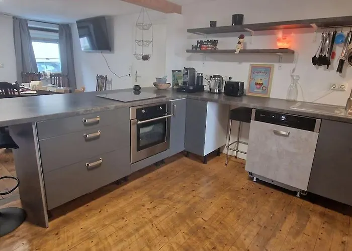 Semesterbostad Wohnwerk: Moselhaus, Direkt Grenze Luxemburg Oberbillig